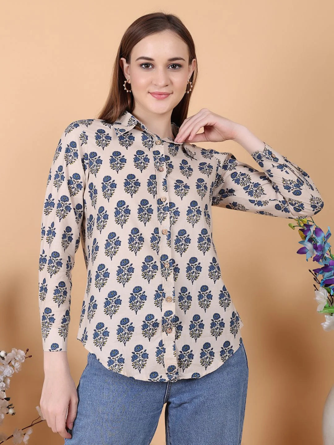 White Shirt Front Pose 2