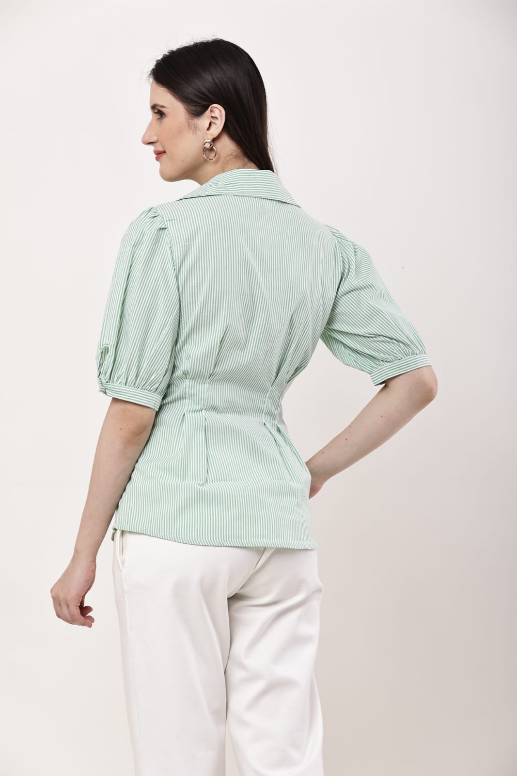 Pure Pleated Cotton Top
