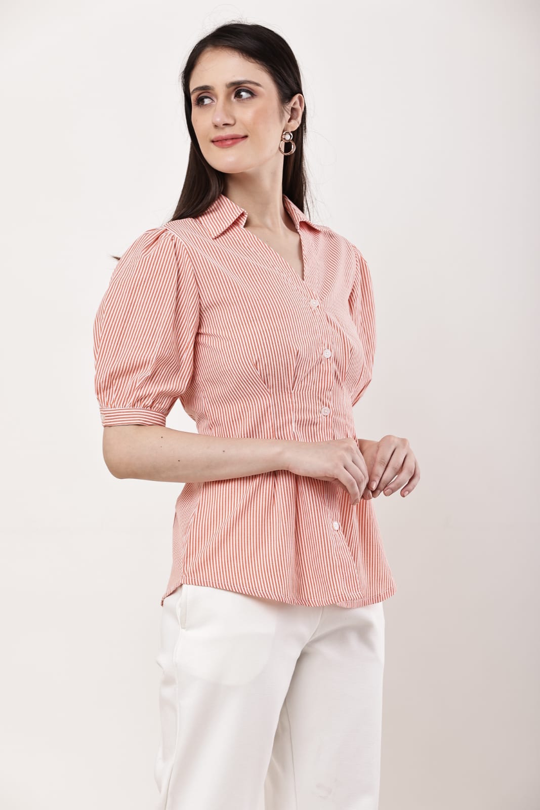Pure Pleated Cotton Top