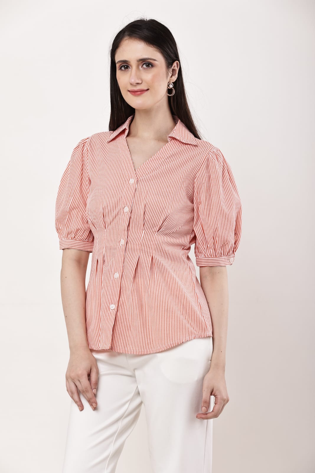 Pure Pleated Cotton Top