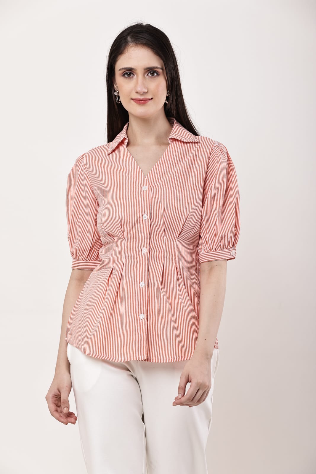 Pure Pleated Cotton Top