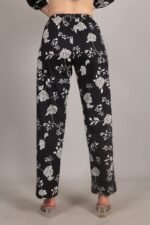 Black Floral Print Coord Set - Image 10