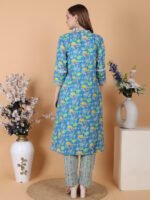 Blue Flower Print Coord Set - Image 7