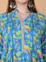 Blue Flower Print Coord Set - Image 5