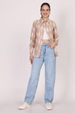 Bash Colour Ikkat Shirt