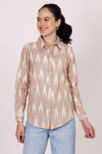 Bash Colour Ikkat Shirt - Image 6