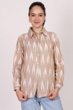 Bash Colour Ikkat Shirt - Image 2