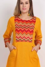 A-Line Kurta with Front Pocket - Image 5