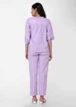 Pastel Purple Comfy Cotton Coord set - Image 7