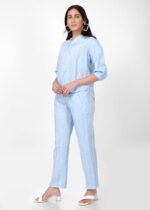 Sky Blue Comfy Cotton Coord set - Image 4