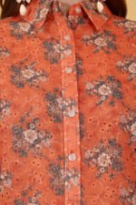 *Rust Cotton Shifli Shirt - Image 11