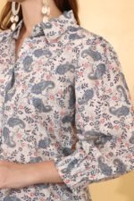 *White Cotton Shifli Shirt - Image 7